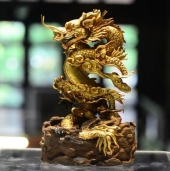 The Dragon-Phoenix on treasures of the Nguyen dynasty.